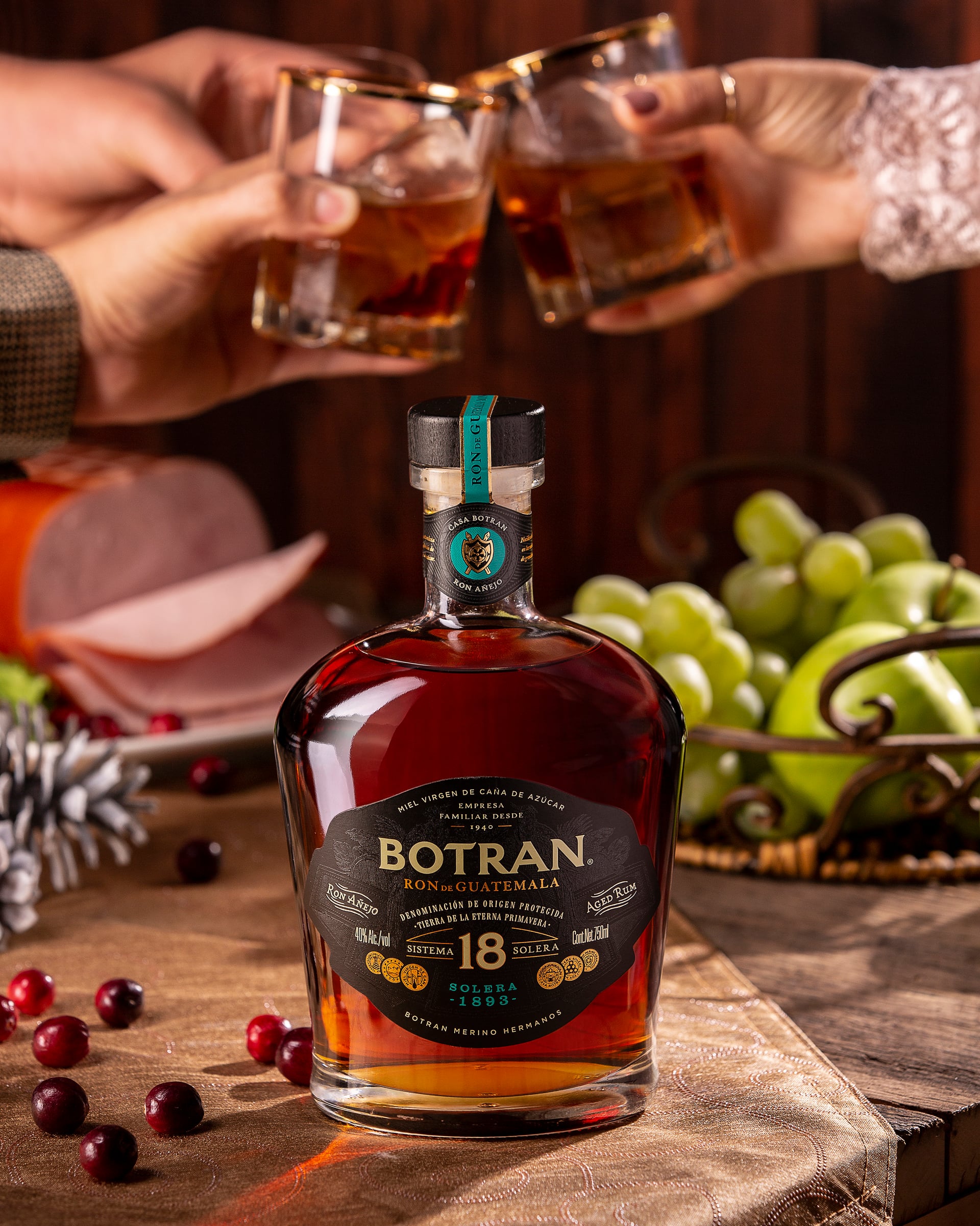 Botran Rum premium collection bottle